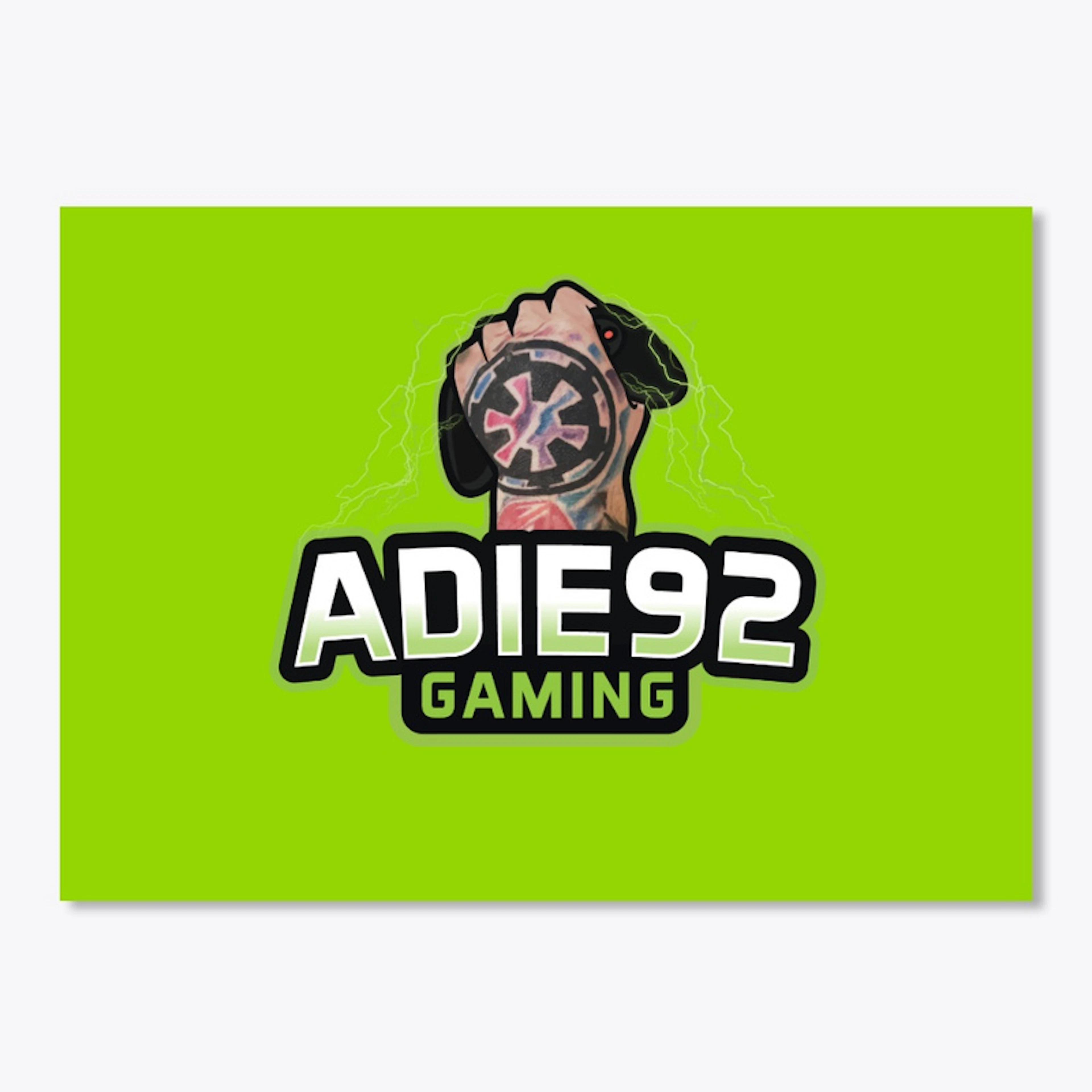 Adie92 Sticker (New Logo)